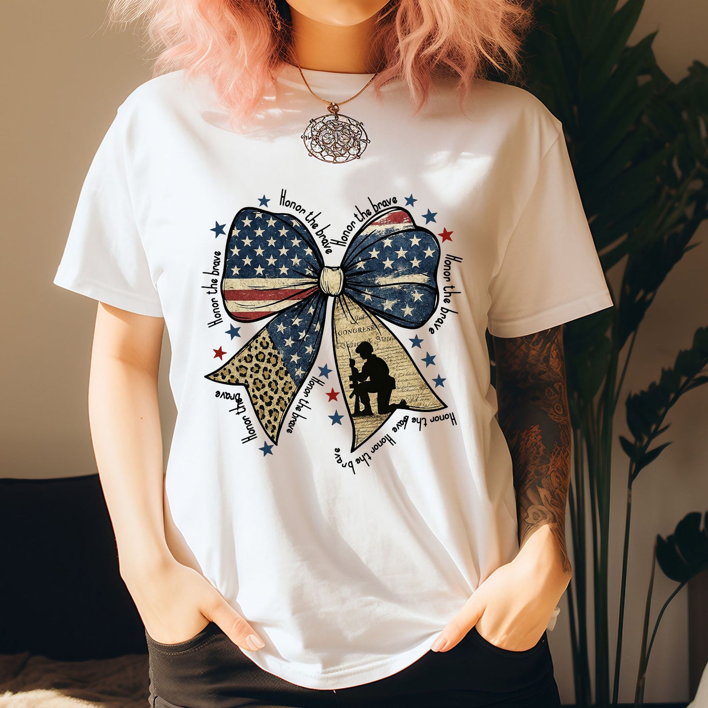 Coquette American Png, Honor the brave png, Memorial Coquette Bow Png, 4th of July png, America Png, Freedom png, American Flag png,soldier