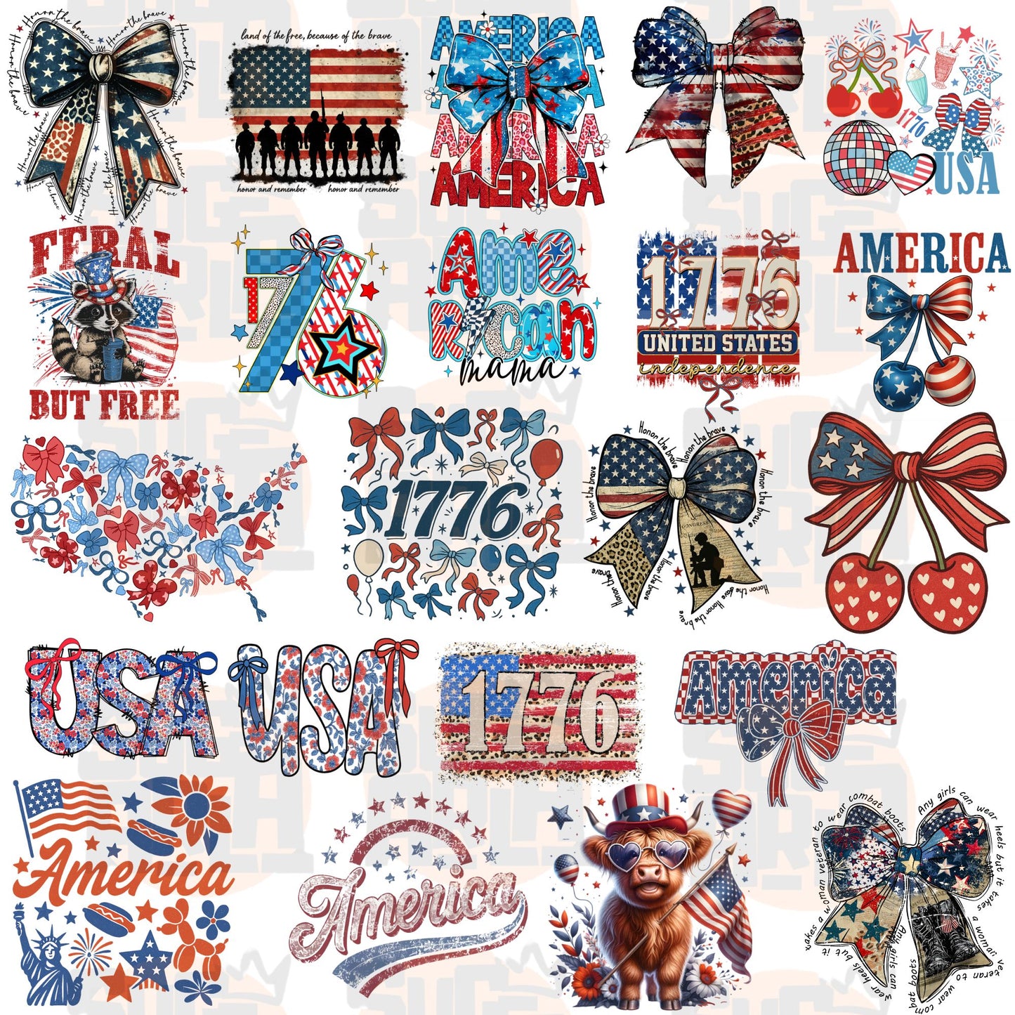 Coquette American Png, Honor the brave png, Memorial Coquette Bow Png, 4th of July png, America Png, Freedom png, American Flag png,soldier