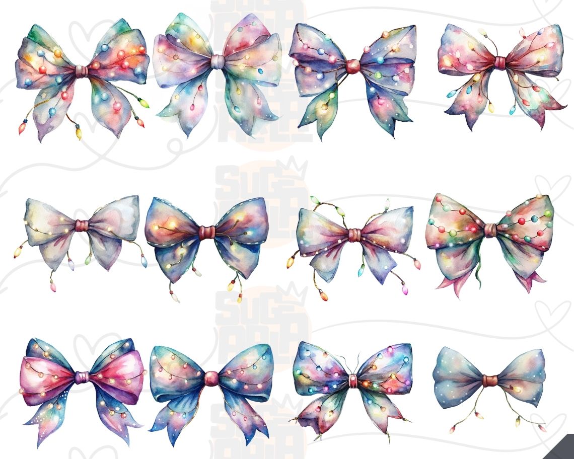 Christmas Coquette Bow Png Bundle, Coquette Christmas png, Christmas sublimation, Trending png, Merry Christmas png, Retro Christmas Png