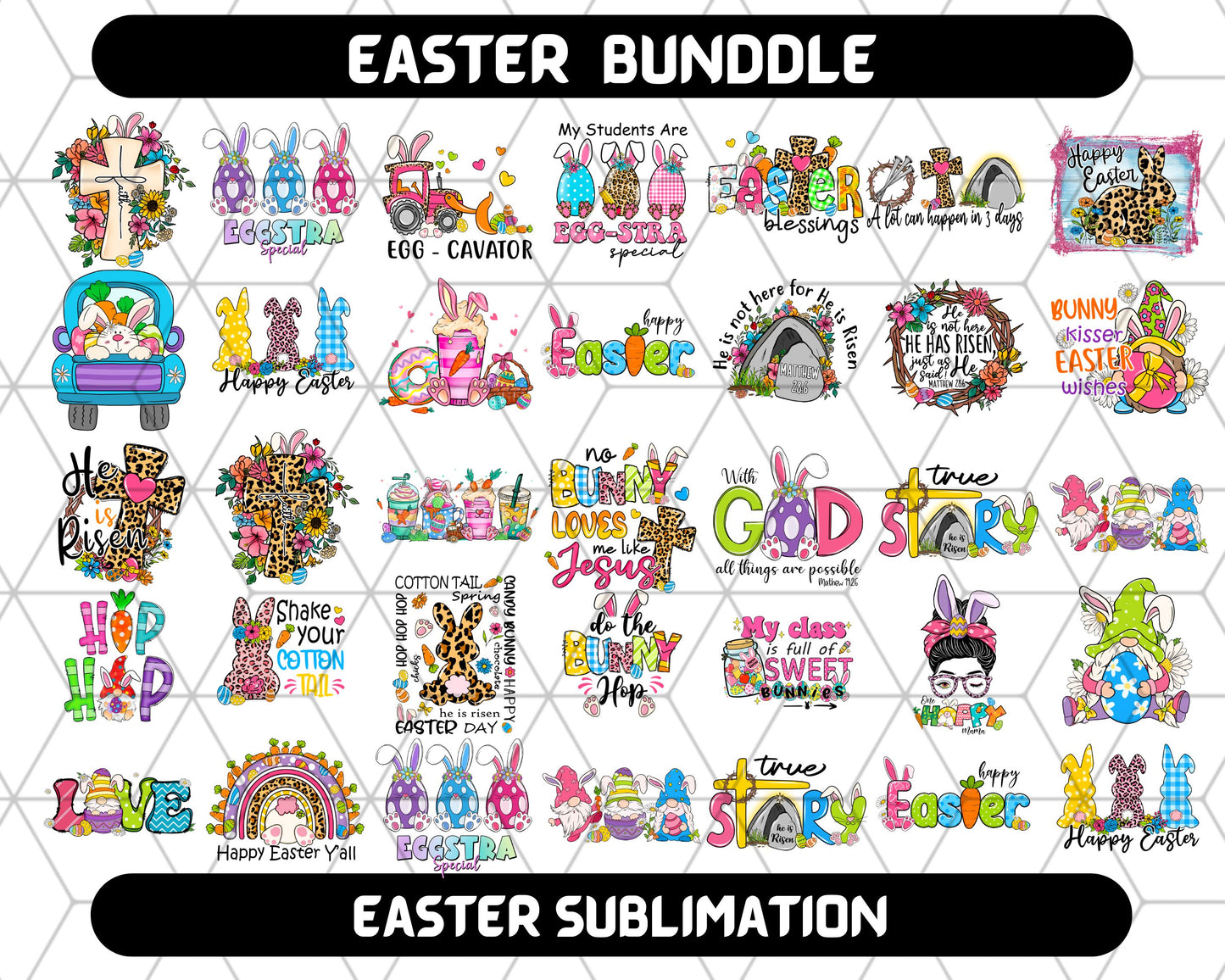 Easter Svg Bundle