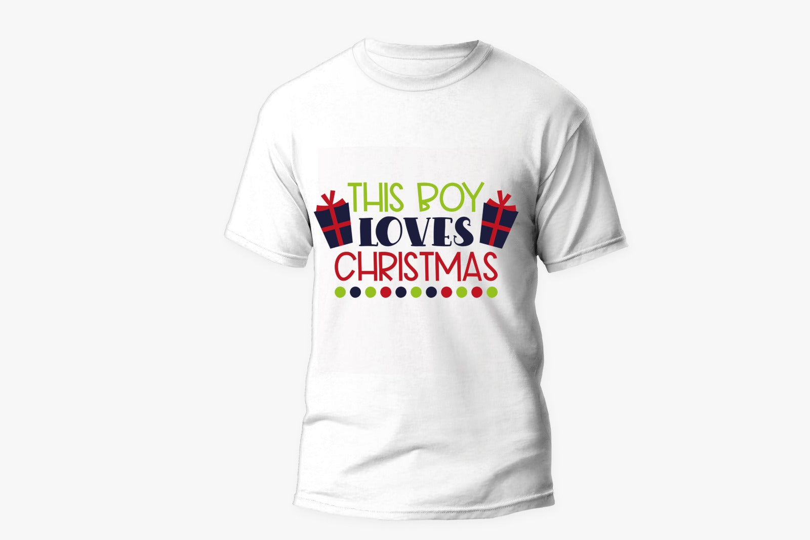 This Boy Loves Christmas Svg | Family Christmas Shirts Svg | Cutting Files Silhouette | Christmas Sublimation 