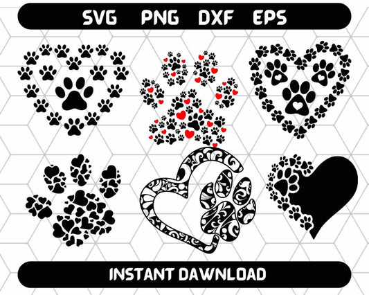 Dog paw svg