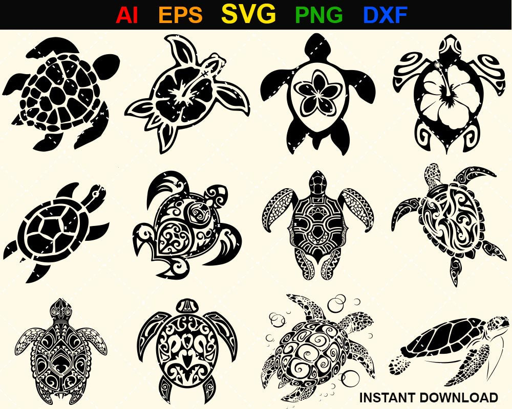 Sea Turtle svg bundle , Sea Turtle Svg,Digital: Sea Turtle Png, Tortoise Svg Png, Sea Turtle Clipart, Sea Turtle Silhouette, sea turtle cut file 